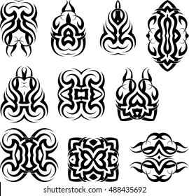Tribal Tattoo Design Vector Art