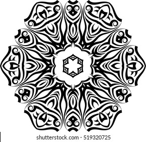 Tribal Tattoo Design Vector Art