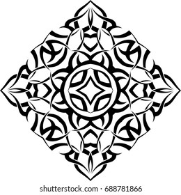 Tribal Tattoo Design Vector Art