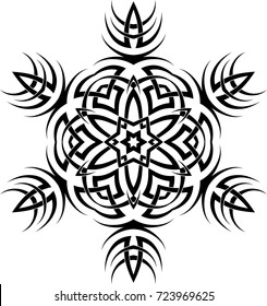 Tribal Tattoo Design Vector Art