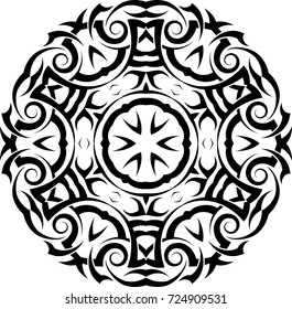 Tribal Tattoo Design Vector Art