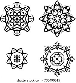 Tribal Tattoo Design Vector Art