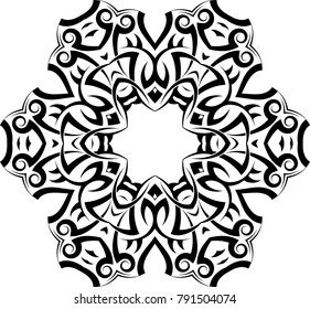 Tribal Tattoo Design Vector Art
