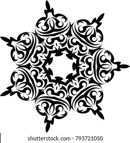 Tribal Tattoo Design Vector Art