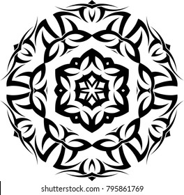 Tribal Tattoo Design Vector Art