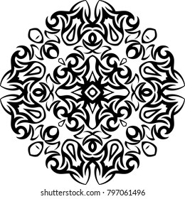 Tribal Tattoo Design Vector Art