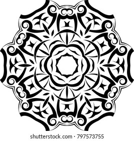 Tribal Tattoo Design Vector Art