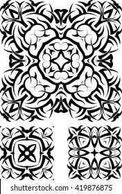 Tribal Tattoo Design Vector Illustration