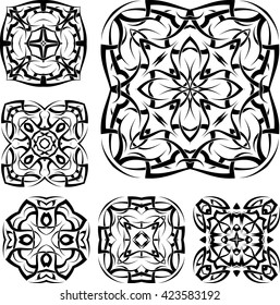 Tribal Tattoo Design Vector Illustration