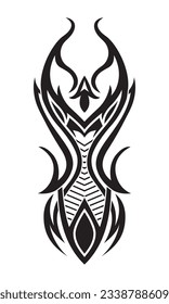 tribal tattoo designs. vector illustration