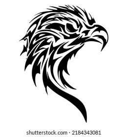 Tribal Tattoo Flying Eagle Design
