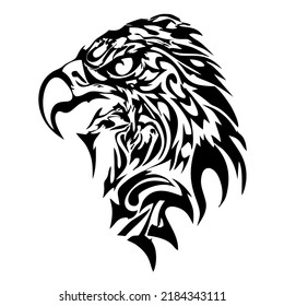 Tribal Tattoo Flying Eagle Design
