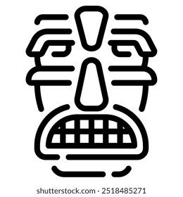 Tribal Tattoo icon for web, app, infographic, etc