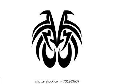 tribal tattoo pattern