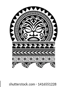 Maori Tattoo Tiki High Res Stock Images Shutterstock