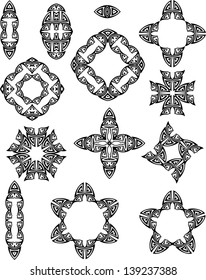 Tribal Tattoo Set