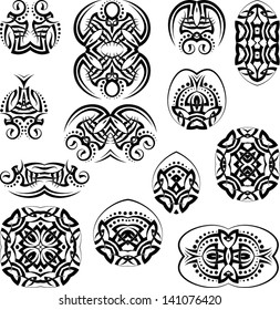 Tribal Tattoo Set