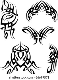 Tribal Tattoo Set