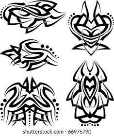 Tribal Tattoo Set