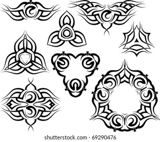 Tribal Tattoo Set