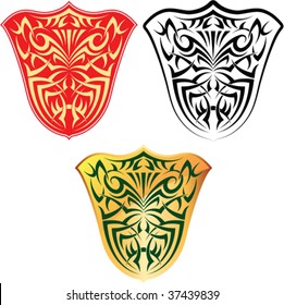 Tribal Tattoo shield