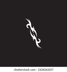 Tribal tattoo sing and symbol vector