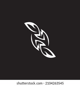 Tribal tattoo sing and symbol vector