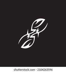 Tribal tattoo sing and symbol vector