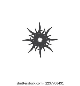 Tribal tattoo sing and symbol vector