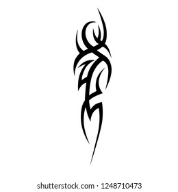 Tribal tattoo sleeve designs vector, art idea sketch.