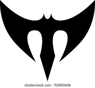 Tribal tattoo / Vector Bat design