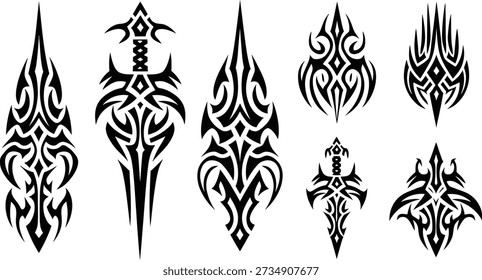 Diseño Vector tatuaje tribal