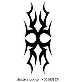 Tattoo Tribal Vector Design Simple Logo Stock Vector (Royalty Free ...