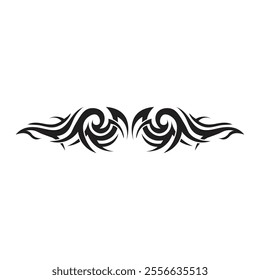 Tribal Tattoo Vector Design Template Sleeve Art