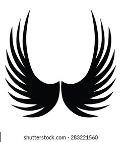 Tribal tattoo vector design template. Sleeve art black pattern arm. Simple logo. Designer isolated abstract element for arm, leg, shoulder men and women on white background.