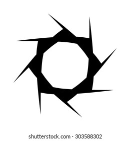 Tribal tattoo vector designs sketch. Simple abstract  black logo. Designer isolated art element for ideas decorating the body of women, men and girls arm, leg and other body parts on white background.