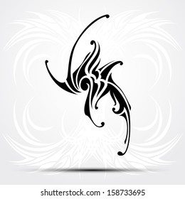 Tribal tattoo. Vector illustration