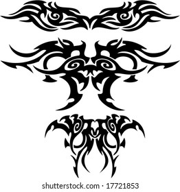 Tribal Tattoos Stock Vector (Royalty Free) 17721853 | Shutterstock