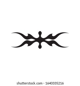 Tribal tattoos. Art tribal tattoo. Vector sketch of a tattoo. Idea for design