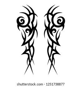 tribal tattoos for men arms sleeve