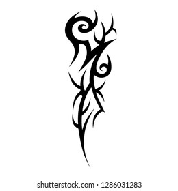 Tribal Tattoos Designs Tattoo Arm Sleeve Stock Vector (Royalty Free ...