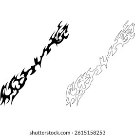 tribal tattoos, ornament shapes, tribal design sign symbols