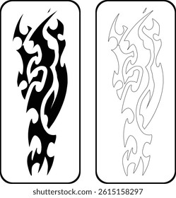 tribal tattoos, ornament shapes, tribal design sign symbols