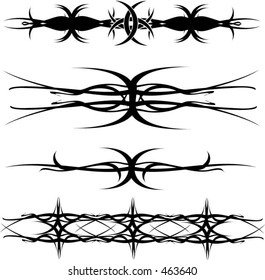 Tribal tattoos - vector