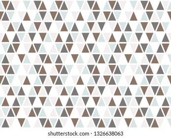 Tribal triangles grid mosaic tiles lines vector seamless pattern. Colorful triangles mosaic geometric background. Modern triangular shapes grid. Geometric elements absrtact vector.