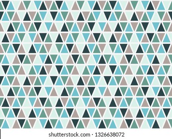 Tribal triangles grid mosaic tiles lines vector seamless pattern. Colorful triangle lines geometric background. Stylish triangular shapes grid. Geometric polygon elements tribal vector.