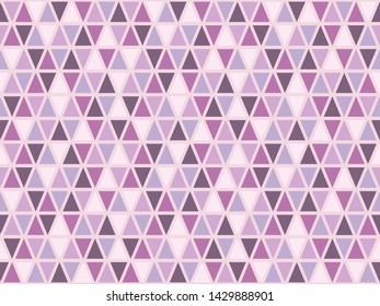 Tribal triangles grid mosaic tiles lines vector seamless pattern. Colorful triangle lines geometric background. Stylish triangular shapes grid. Geometric polygon elements doodle wallpaper.