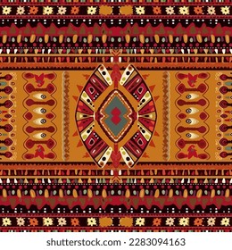 Tribal Turkey African Indian traditional ikat ethnic seamless pattern. Abstract traditional folk old ancient antique tribal ethnic graphic line. Ornate elegant luxury vintage retro modern minimal.