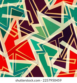 Tribal vector cloth seamless texture