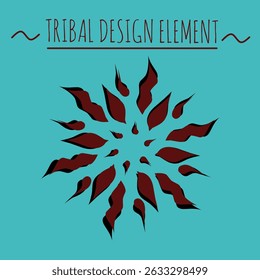 Tribal Vector Design Element Illustration